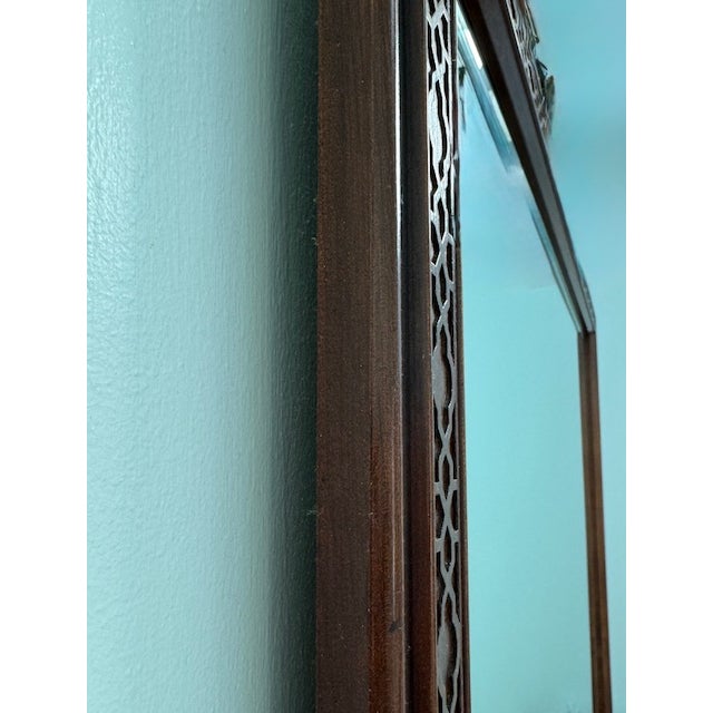 2010s Harden Mirror Beveled Glass Gorgeous Design For Sale - Image 5 of 5