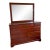 1930s Styled After Pennsylvania House Cherry Wood 9 Drawer Dresser With Mirror For Sale