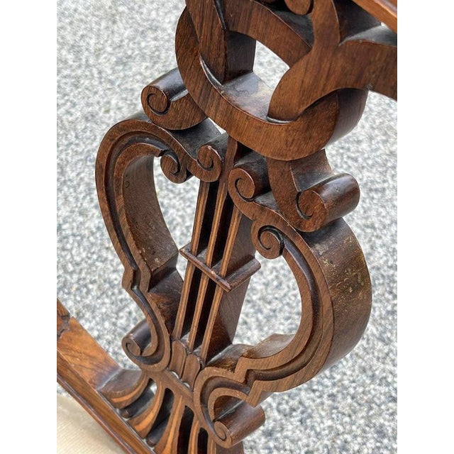 Victorian Walnut Country House Library Armchair. Carved Decoration On Lion Feet A very good quality item, obviously a used...