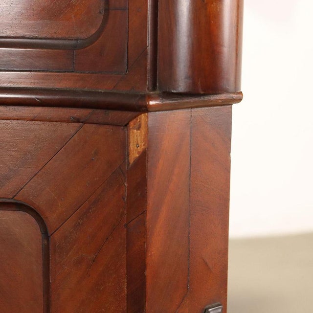 Wood Antique Credenza in Mahogany For Sale - Image 7 of 13