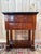 Empire Side Table in Walnut and Black Marble For Sale - Image 9 of 9