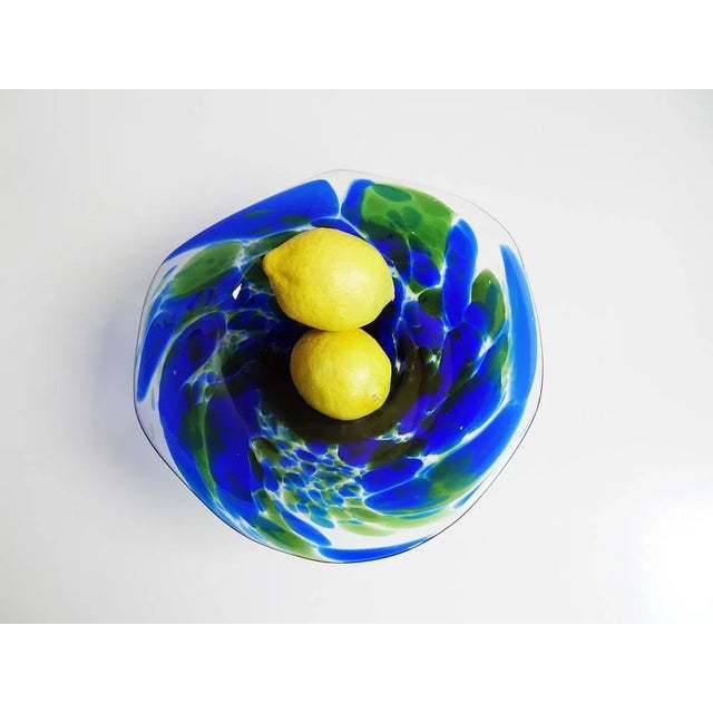 Art Glass Bowl, 1970s For Sale - Image 10 of 11