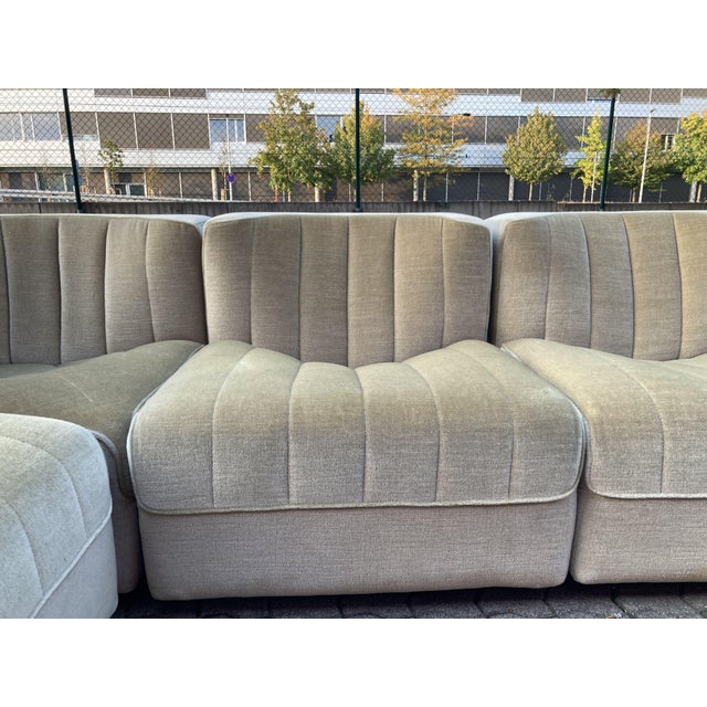 Vintage Model 9000 Modular Sofa by Tito Agnoli for Arflex, 1969, Set of 6 For Sale - Image 18 of 18