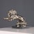 Rampant Lion in Silver Sheet Manufacture Ottaviani For Sale - Image 11 of 11