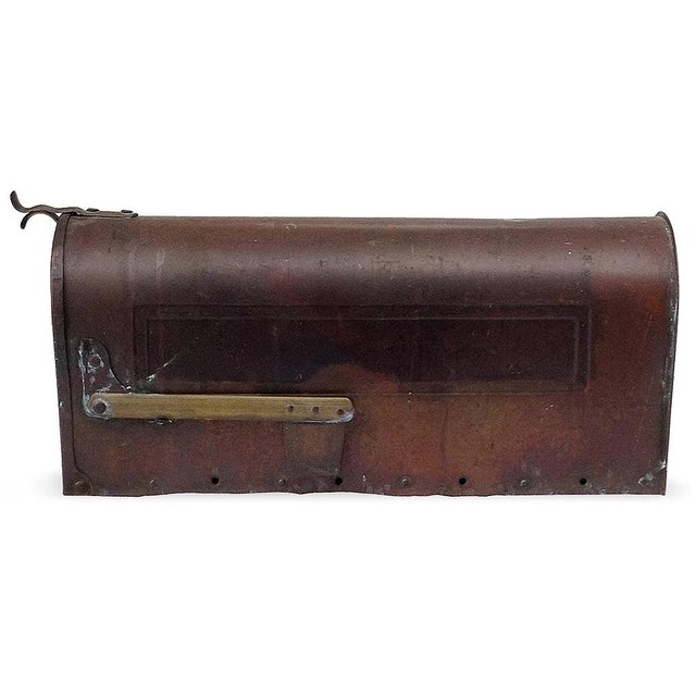 Vintage Copper Mailbox Chairish