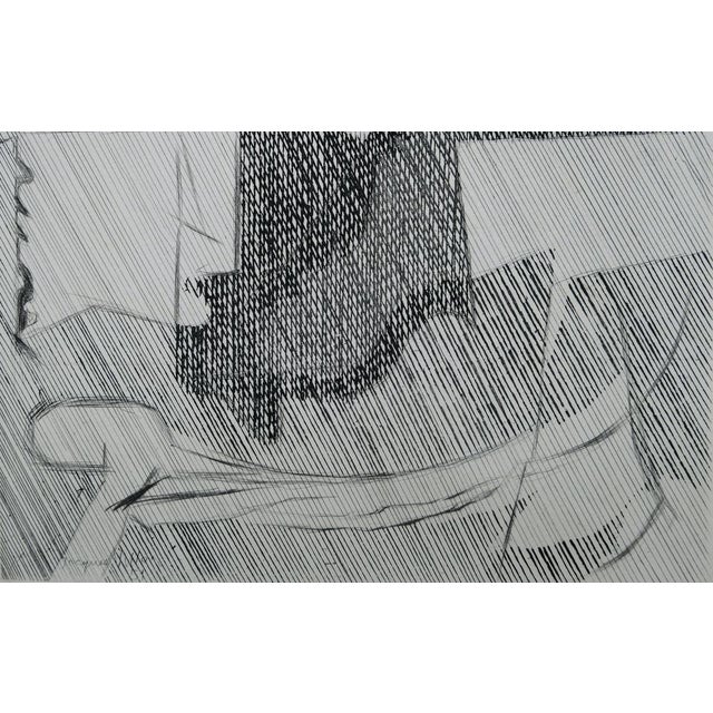 Jacques Villon, Homme cubiste, Etching For Sale - Image 4 of 6
