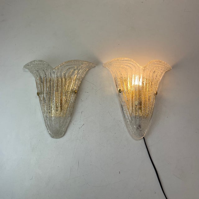 Murano Graniglia Wall Lamps by Italamp, Italy, 1980s, Set of 2 For Sale - Image 16 of 16