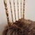 Set of Italian Brass and Iceland Wool Chairs from Chiavari, 1960s For Sale - Image 6 of 10
