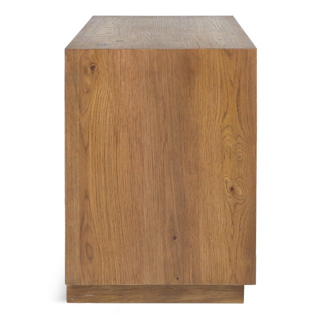 Mid-Century Modern Lena 2-Drawer Midcentury Modern Nightstand For Sale - Image 3 of 15