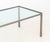 Modern Glass Top and Wrought Iron Coffee Table For Sale In New York - Image 6 of 6