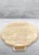 Pair of 1970s Italian Travertine Scalloped Edge Pedestal End Tables For Sale - Image 10 of 17