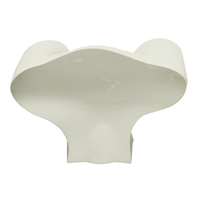 "Big Easy" Ron Arad Design for Moroso Italian Postmodern White Lounge Chair 1990 For Sale - Image 9 of 16