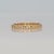 Diamond Band Minimalist Design: Solid 14k Gold – Round Diamond Fine Jewelry, Size 6.75 For Sale In Columbus - Image 6 of 9