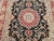 Vintage Persian Tabriz Rug, Hand-Knotted Wool & Silk, Floral Garden Pattern, Black & Red, 8x10 For Sale - Image 16 of 18