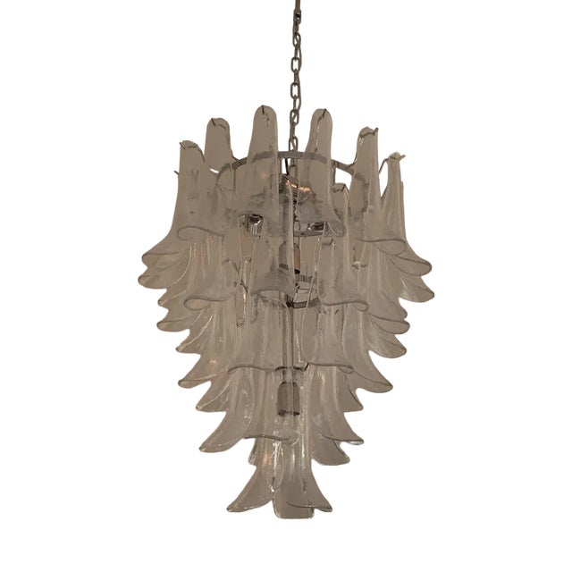 Sella Chandelier in Murano Glass from Simoeng For Sale