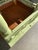 Antique Primitive Work Table Rustic Green Paint For Sale - Image 13 of 13