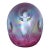 Joe St. Clair Iridescent Glass Kewpie Doll Sulfide Paperweight – Etched Triple Cut Window, Pink Cloud For Sale