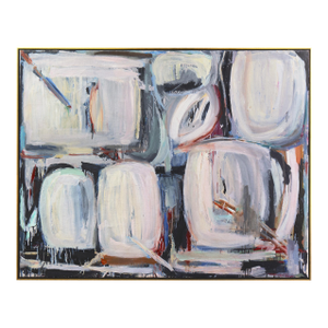 'Abstract, Cream and Rose, 1963' by Kurt Weber, Musée d'Art Moderne, Paris, Swiss