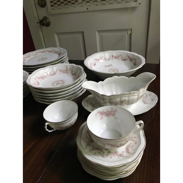 Ceramic Antique Bavaria, Orleans Z S and C China Set for 6- 40 Pieces For Sale - Image 7 of 12