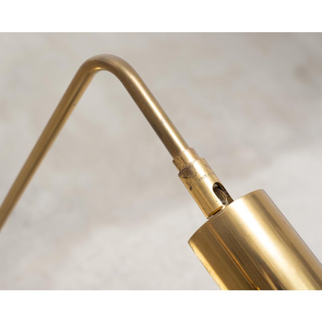 Mid 20th Century Koch & Lowy Omi Patinated Brass Pharmacy Floor Lamps - a Pair For Sale - Image 10 of 18