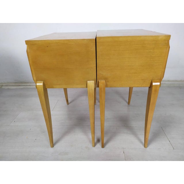 Sycomore Bedside Tables, 1950s, Set of 2 For Sale - Image 13 of 17