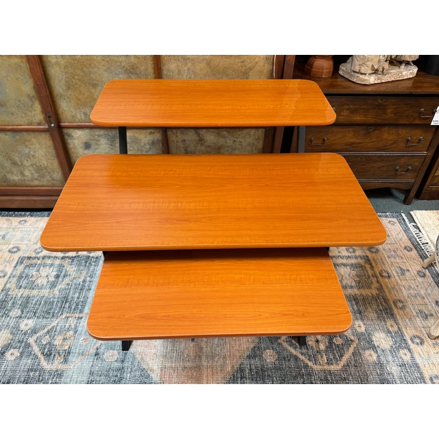 Quik Lok Studio Triple-Shelf Workstation Desk For Sale - Image 11 of 17