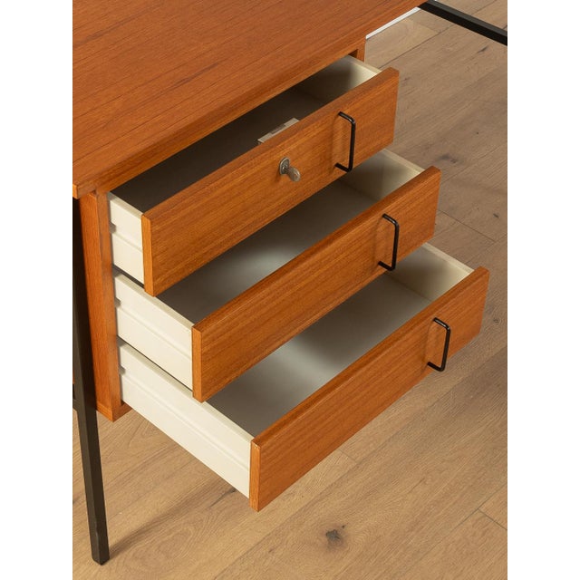 Wood Vintage Desk by Günter Renkel, 1960s For Sale - Image 7 of 9