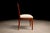 Beige Set of 4 Chairs in Caviuna & Leather, Rino Levi, 1960s For Sale - Image 8 of 11