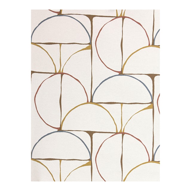 The House of Scalamandré Aerial Fabric, Haystack For Sale