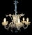 Glass Six-Arm Venetian Murano Chandelier. Restored For Sale - Image 7 of 13