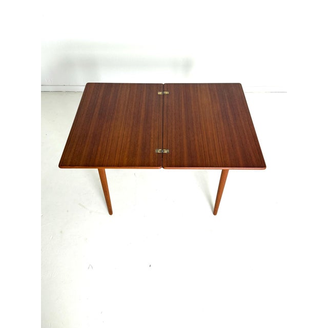 Wood AT 306 Table by Hans J. Wegner for Andreas Tuck, 1950s For Sale - Image 7 of 14