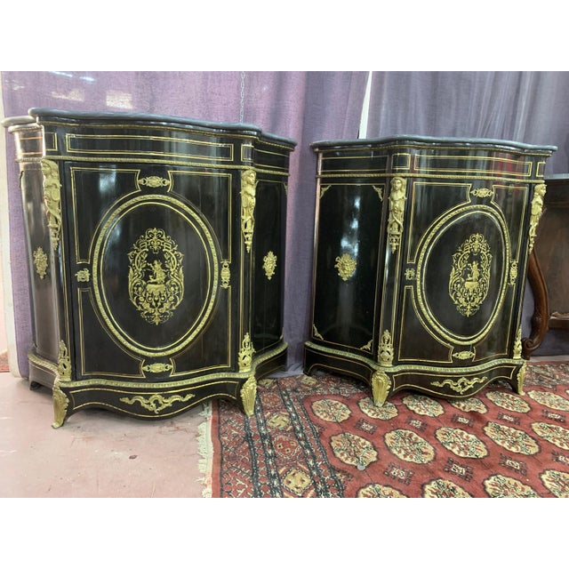 Napolean French Sideboards, 1850, Set of 2 For Sale - Image 10 of 10