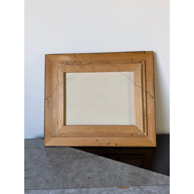 Vintage Remington Coastal Seascape Oil on Canvas Painting – Framed For Sale - Image 11 of 11