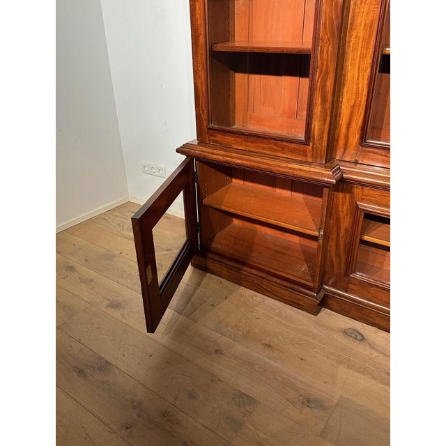 Large Victorian Bookcase in Mahogany For Sale - Image 10 of 18