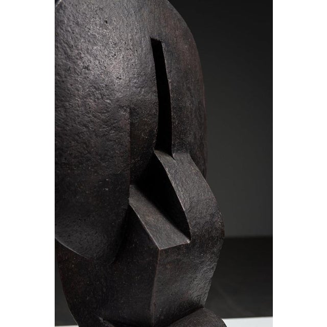 Sculpture Materials Cor Dam, Abstract Sculpture, Late 20th Century, Clay For Sale - Image 7 of 14