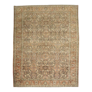 Antique Zabihi Collection Persian Large Brown Joshegan Rug