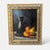Mid-Century Modern Vintage Still Life Oil Painting Signed Ferri For Sale - Image 3 of 10