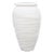 Tall Terracotta White Planter For Sale