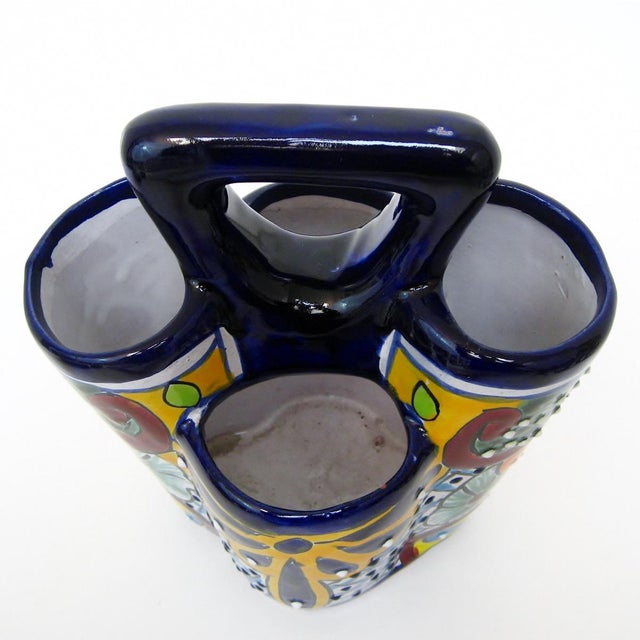 Mexican Ceramic Utensils Holder Chairish