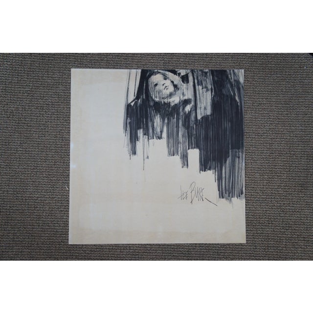 Blue Vintage Vanguard Studios Andres Abstract Rectangles Print For Sale - Image 8 of 12