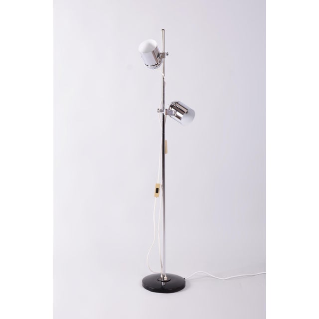 Mid-Century Modern Floor Lamp in Chrome by J. Indra for Combi Lux, Czech, 1960s For Sale - Image 13 of 13