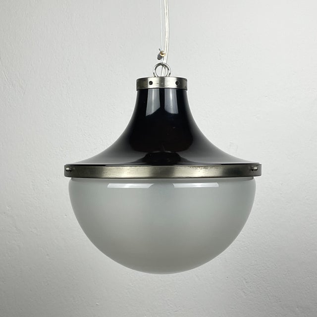 Pendant Lamp PI Cable attributed to Sergio Mazza for Artemide, Italy, 1960s For Sale - Image 15 of 15