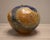 Mid Century Modern Glazed Studio Pottery Vessel Cobalt Blue with Earth Tones For Sale - Image 4 of 9
