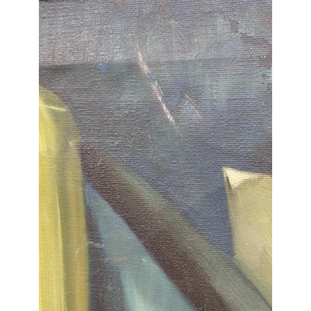 Framed Signed Sylvia Miller Cubist Still Life on Canvas For Sale - Image 10 of 18