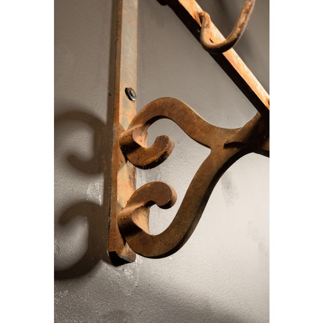 1880s Bernard Gloekler Co. Butcher’s Hanging Rack For Sale - Image 9 of 10