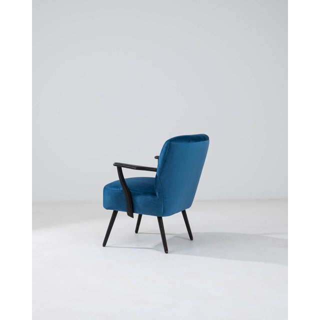20th Century Danish Upholstered Armchair For Sale - Image 4 of 18