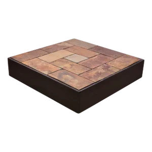 Beni Mobler Slated Top Ebonized Teak Coffee Table