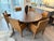 Boho Chic Mimi London Custom Dining Chairs, Set of Six, Solid Wood, Green Suede Seats For Sale - Image 3 of 13