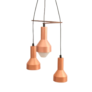 Mid-Century Pendant Light in Copper by Tapio Wirkkala, 1959