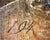 Antique Wall Clock with Markings For Sale - Image 6 of 8